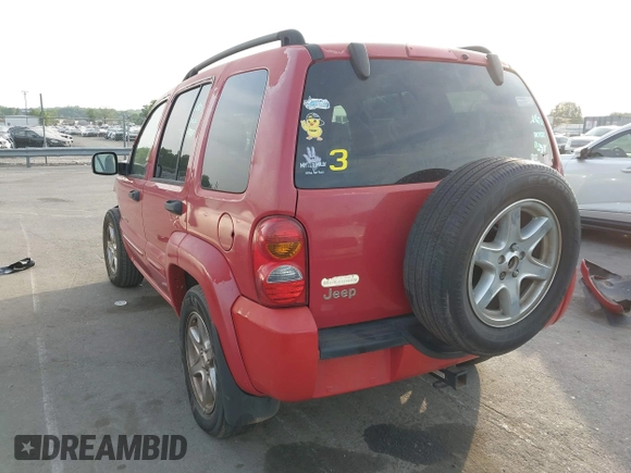 2003 Jeep Liberty Limited with VIN 1J4GK58K13W713271, listed as a IAAI auction lot 42091786 with 165,088 mi miles and . Bid and sale history available at carsss.com. Image 3.