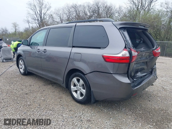 2017 Toyota Sienna LE Auto Access Seat with VIN 5TDKZ3DC6HS881378, listed as a IAAI auction lot 41932471 with 64,626 mi miles. Bid and sale history available at carsss.com. Image 3.