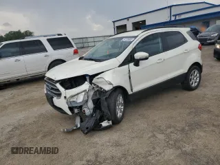 2021 Ford EcoSport SE with VIN MAJ3S2GE5MC405141, listed as a Copart auction lot 57126585 with 39,874 mi miles and Salvage title. Bid and sale history available at DreamBid. Image 1.
