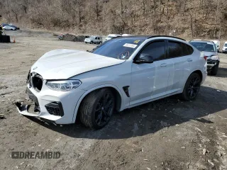 2021 BMW X4 M with VIN 5YMUJ0C04M9F91214, listed as a Copart auction lot 46075194 with 0 mi miles. Bid and sale history available at carsss.com. Image 1.