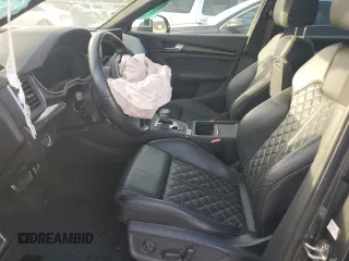 2020 Audi SQ5 Premium Plus with VIN WA1B4AFYXL2101257, listed as a Copart auction lot 80612584 with Not Provided miles and Salvage Title. Bid and sale history available at DreamBid. Image 7.