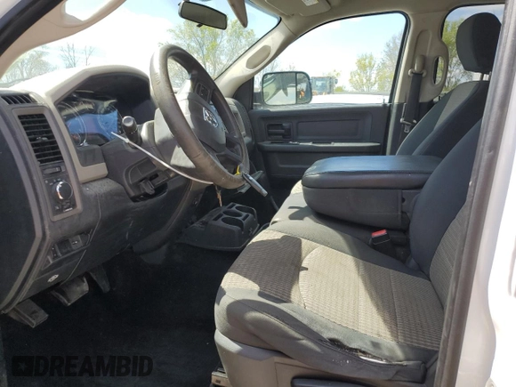 2012 Ram 2500 ST with VIN 3C6UD5HL9CG291025, listed as a Copart auction lot 52954905 with 114,634 mi miles and Salvage Title. Bid and sale history available at carsss.com. Image 7.