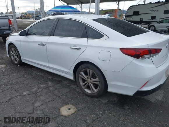 2018 Hyundai Sonata Sport with VIN 5NPE34AF8JH651873, listed as a IAAI auction lot 41777464 with 97,342 mi miles and . Bid and sale history available at carsss.com. Image 3.