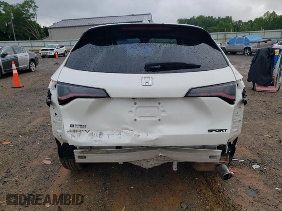 2024 Honda HR-V Sport z VIN 3CZRZ2H54RM765709, wystawiony jako Copart lot #56275525 z przebiegiem 28 116 mil mil oraz Szkoda całkowita • Salvage title. Historia ofert i sprzedaży dostępna na DreamBid. Obrazek 6.