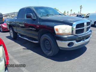 2006 Dodge 1500 SLT with VIN 1D7HU18296S548827, listed as a IAAI auction lot 42530741 with 274,118 mi miles and . Bid and sale history available at DreamBid. Image 1.