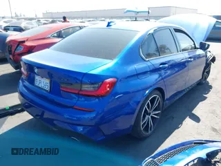 2020 BMW 3 Series 330i with VIN WBA5R1C06LFH38996, listed as a IAAI auction lot 41664442 with Not Provided miles and . Bid and sale history available at carsss.com. Image 4.