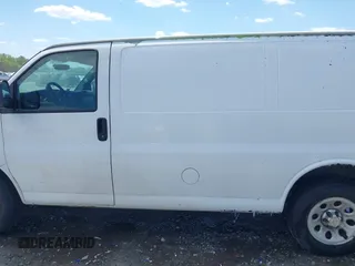 2012 Chevrolet Express Cargo Van with VIN 1GCSGAFX5C1145743, listed as a IAAI auction lot 42027282 with 202,770 mi miles. Bid and sale history available at carsss.com. Image 14.