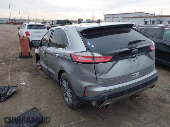 2021 Ford Edge Titanium z VIN 2FMPK4K94MBA32297, wystawiony jako IAAI lot #41834740 z przebiegiem 45 908 mil mil oraz . Historia ofert i sprzedaży dostępna na DreamBid. Obrazek 3.