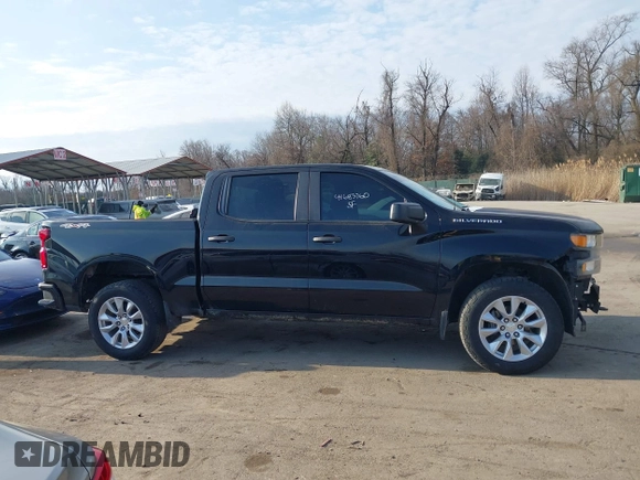 2019 Chevrolet Silverado 1500 Custom with VIN 3GCUYBEF4KG102693, listed as a IAAI auction lot 41683760 with 77,379 mi miles and . Bid and sale history available at DreamBid. Image 14.