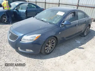 2011 Buick Regal CXL Turbo TO1 with VIN W04GV5EV8B1090751, listed as a IAAI auction lot 42064616 with 150,446 mi miles. Bid and sale history available at carsss.com. Image 2.