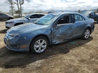 2012 Ford Fusion SE with VIN 3FAHP0HG4CR320545, listed as a Copart auction lot 50770265 with 59,985 mi miles and Salvage Title. Bid and sale history available at DreamBid. Image 1.