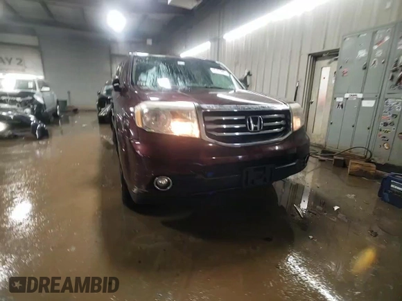 2013 Honda Pilot EX-L with VIN 5FNYF4H5XDB042630, listed as a Copart auction lot 46107285 with 178,504 mi miles and Salvage Title. Bid and sale history available at carsss.com. Image 14.