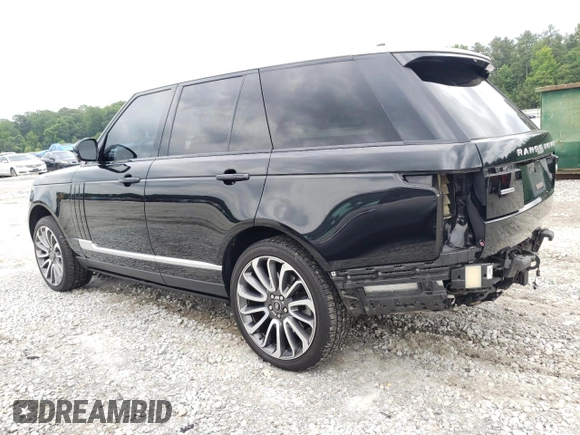 2016 Land Rover Range Rover Supercharged с VIN SALGS2EF9GA276529, выставлен на аукционе Copart как лот 59654875 с пробегом 100 379 миль миль и Списание • Salvage title. История ставок и продаж доступна на DreamBid. Изображение 2.