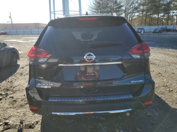 2020 Nissan Rogue SV with VIN JN8AT2MV7LW134488, listed as a Copart auction lot 48965265 with 65,109 mi miles and Salvage Title. Bid and sale history available at carsss.com. Image 6.