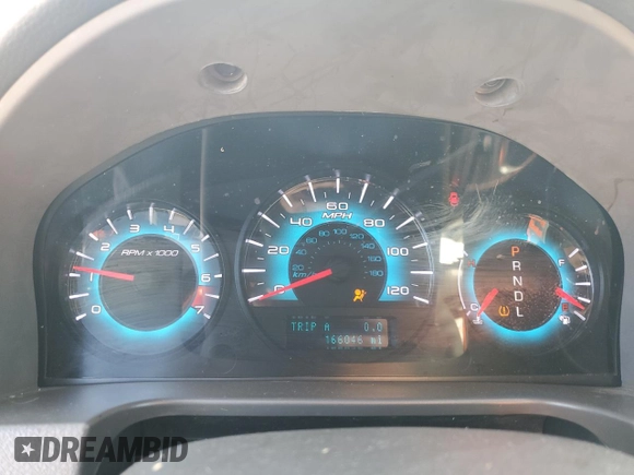 2012 Ford Fusion SEL z VIN 3FAHP0JA0CR398150, wystawiony jako Copart lot #57864455 z przebiegiem 166 046 mil mil oraz Szkoda całkowita • Salvage title. Historia ofert i sprzedaży dostępna na DreamBid. Obrazek 9.