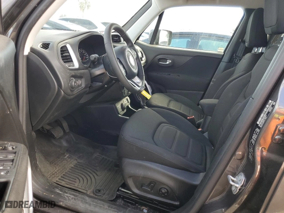 2018 Jeep Renegade Latitude with VIN ZACCJBBB7JPH63035, listed as a Copart auction lot 45544115 with 106,681 mi miles and Salvage Title. Bid and sale history available at carsss.com. Image 7.