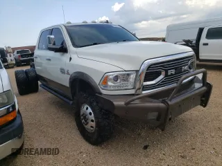 2018 Ram 3500 Laramie Longhorn z VIN 3C63RRKL7JG354150, wystawiony jako Copart lot #56087194 z przebiegiem 109 170 mil mil oraz Czysty tytuł • Clean title. Historia ofert i sprzedaży dostępna na DreamBid. Obrazek 4.