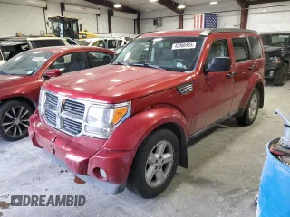 2007 Dodge Nitro SLT with VIN 1D8GU58K27W678697, listed as a Copart auction lot 42006435 with 114,702 mi miles and Salvage Title. Bid and sale history available at carsss.com. Image 1.