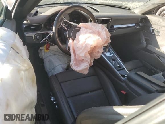 2018 Porsche 911 Carrera S with VIN WP0CB2A98JS147463, listed as a Copart auction lot 57485085 with Not provided miles and Salvage title. Bid and sale history available at DreamBid. Image 8.