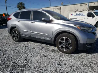 2017 Honda CR-V Touring with VIN 5J6RW2H97HL048426, listed as a Copart auction lot 49356945 with 126,613 mi miles and Salvage Title. Bid and sale history available at carsss.com. Image 4.