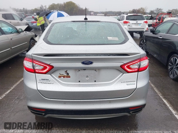2016 Ford Fusion Titanium with VIN 3FA6P0K91GR360914, listed as a IAAI auction lot 41833665 with 107,367 mi miles and . Bid and sale history available at DreamBid. Image 16.