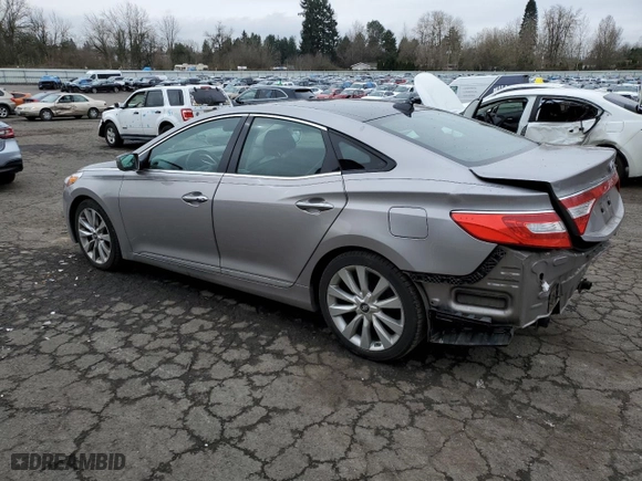 2013 Hyundai Azera with VIN KMHFH4JG0DA328620, listed as a Copart auction lot 48731105 with 89,940 mi miles and Salvage Title. Bid and sale history available at carsss.com. Image 2.