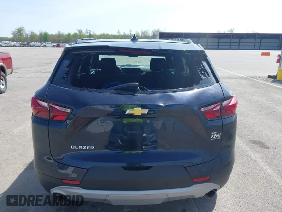 2020 Chevrolet Blazer LT with VIN 3GNKBCRSXLS690885, listed as a IAAI auction lot 42093344 with 61,608 mi miles and . Bid and sale history available at DreamBid. Image 18.