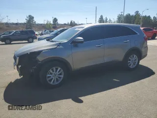 2019 Kia Sorento L with VIN 5XYPG4A30KG551908, listed as a Copart auction lot 50308515 with 117,561 mi miles and Salvage Title. Bid and sale history available at DreamBid. Image 1.