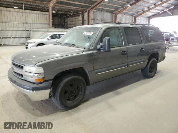 2002 Chevrolet Suburban LS with VIN 3GNEC16ZX2G265362, listed as a Copart auction lot 53103225 with 256,290 mi miles and Salvage Title. Bid and sale history available at carsss.com. Image 1.