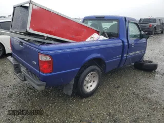 2003 Ford Ranger XL with VIN 1FTYR10U33TA19758, listed as a Copart auction lot 44189555 with 76,858 mi miles and Salvage Title. Bid and sale history available at carsss.com. Image 3.