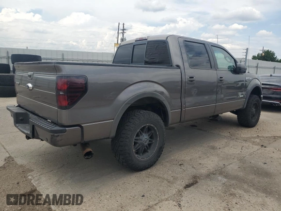 2011 Ford F-150 XLT with VIN 1FTFW1ET6BFC51848, listed as a Copart auction lot 66227495 with 116,053 mi miles and Clean title. Bid and sale history available at DreamBid. Image 3.