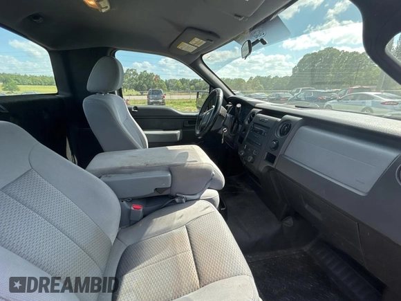 2013 Ford F-150 XL with VIN 1FTMF1CM7DFE09796, listed as a Copart auction lot 51871585 with 67,872 mi miles and Clean title. Bid and sale history available at DreamBid. Image 6.