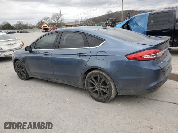 2018 Ford Fusion SE with VIN 3FA6P0HD9JR202257, listed as a Copart auction lot 87290204 with 190,280 mi miles and Salvage Title. Bid and sale history available at DreamBid. Image 2.