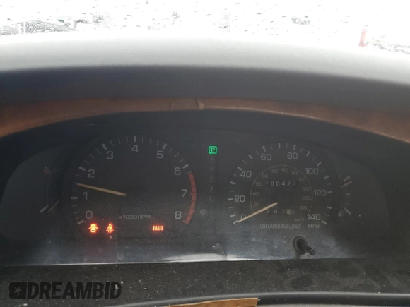 1994 Toyota Camry XLE with VIN JT2GK13E5R0008509, listed as a Copart auction lot 76014164 with 188,427 mi miles and Salvage Title. Bid and sale history available at carsss.com. Image 9.