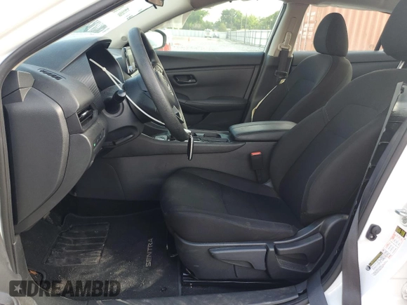 2024 Nissan Sentra S with VIN 3N1AB8BV8RY315267, listed as a Copart auction lot 51389845 with 21,241 mi miles and Non Repairable. Bid and sale history available at carsss.com. Image 7.