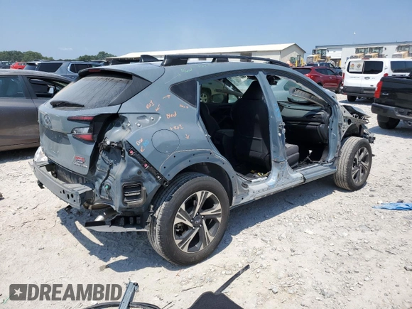 2024 Subaru Crosstrek Premium with VIN JF2GUADC5R8211322, listed as a Copart auction lot 61640715 with 42,425 mi miles and Salvage title. Bid and sale history available at DreamBid. Image 3.