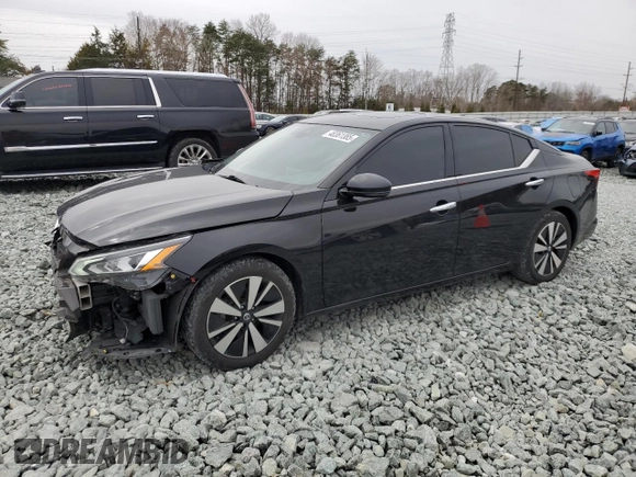 2019 Nissan Altima 2.5 SL with VIN 1N4BL4EVXKC166688, listed as a Copart auction lot 48361385 with 129,520 mi miles and Salvage Title. Bid and sale history available at carsss.com. Image 1.