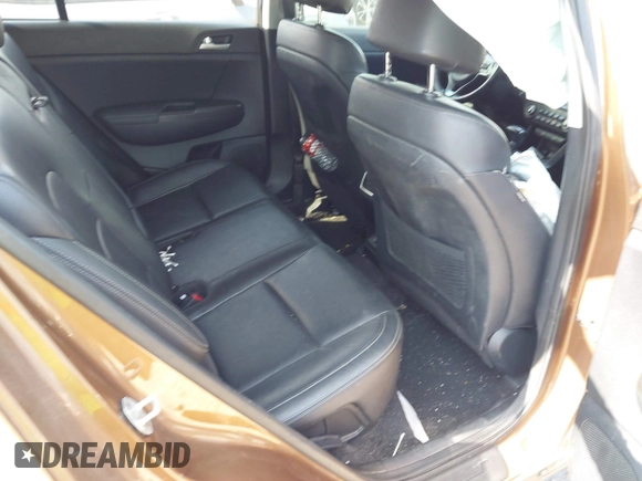 2017 Kia Sportage EX with VIN KNDPN3AC6H7109141, listed as a IAAI auction lot 41848646 with 123,211 mi miles. Bid and sale history available at carsss.com. Image 8.