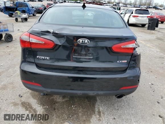 2016 Kia Forte EX z VIN KNAFZ4A88G5550228, wystawiony jako Copart lot #52429665 z przebiegiem 79 698 mil mil oraz Szkoda całkowita • Salvage title. Historia ofert i sprzedaży dostępna na DreamBid. Obrazek 6.