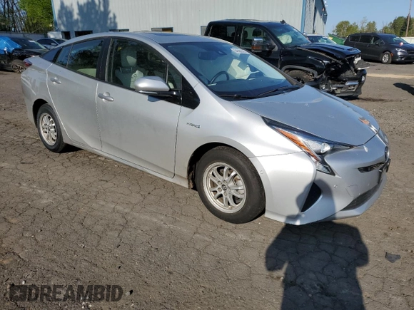 2017 Toyota Prius Two z VIN JTDKARFU0H3036902, wystawiony jako Copart lot #54360505 z przebiegiem 53 077 mil mil oraz Szkoda całkowita • Salvage title. Historia ofert i sprzedaży dostępna na DreamBid. Obrazek 4.