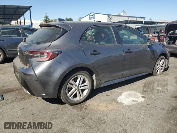 2022 Toyota Corolla Hatchback SE with VIN JTND4MBEXN3181602, listed as a Copart auction lot 74293524 with 41,025 mi miles and Salvage Title. Bid and sale history available at carsss.com. Image 3.