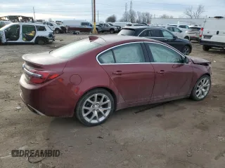 2016 Buick Regal GS with VIN 2G4GU5GXXG9197323, listed as a Copart auction lot 85877964 with 47,115 mi miles and Clean Title. Bid and sale history available at carsss.com. Image 3.