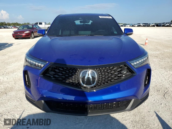 2023 Acura RDX w/A-Spec Advance Package with VIN 5J8TC2H82PL000246, listed as a Copart auction lot 62849143 with 1,961 mi miles. Bid and sale history available at carsss.com. Image 5.