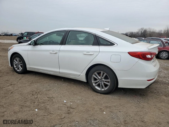 2015 Hyundai Sonata 2.4L SE with VIN 5NPE24AF0FH008623, listed as a Copart auction lot 44860945 with 143,046 mi miles and Clean Title. Bid and sale history available at carsss.com. Image 2.
