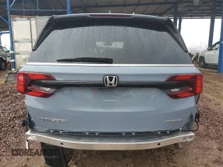 2024 Honda Odyssey Sport with VIN 5FNRL6H73RB031390, listed as a Copart auction lot 48000015 with 13,351 mi miles and Salvage Title. Bid and sale history available at DreamBid. Image 6.