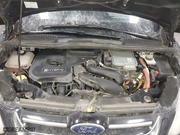 2013 Ford C-Max Hybrid SEL with VIN 1FADP5BU5DL509604, listed as a IAAI auction lot 41347962 with 238,158 mi miles. Bid and sale history available at carsss.com. Image 10.