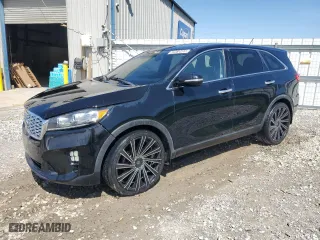 2019 Kia Sorento L with VIN 5XYPG4A30KG584861, listed as a Copart auction lot 49410465 with 122,413 mi miles and Clean Title. Bid and sale history available at carsss.com. Image 1.