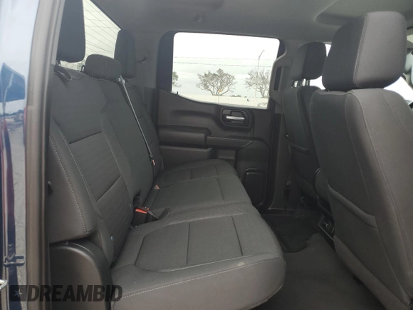 2021 Chevrolet Silverado 1500 LT with VIN 3GCUYDET2MG286536, listed as a Copart auction lot 79515474 with 53,626 mi miles and Salvage Title. Bid and sale history available at carsss.com. Image 10.