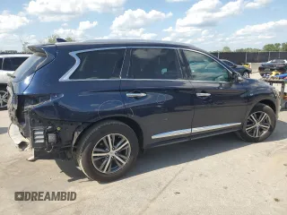 2020 Infiniti QX60 Signature Edition with VIN 5N1DL0MM5LC521896, listed as a Copart auction lot 56914625 with 67,367 mi miles and Salvage title. Bid and sale history available at DreamBid. Image 3.