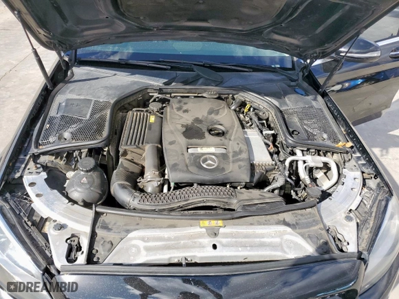2016 Mercedes-Benz C-Class C 300 with VIN 55SWF4JB8GU175414, listed as a Copart auction lot 47754595 with 91,281 mi miles and Salvage Title. Bid and sale history available at carsss.com. Image 11.